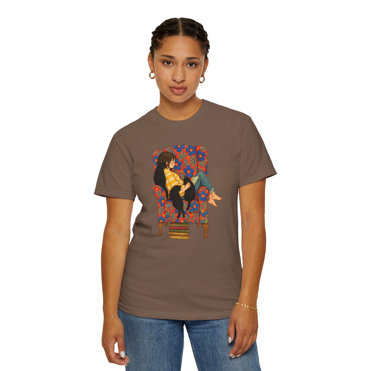 Cozy Bookish Chair T-Shirt