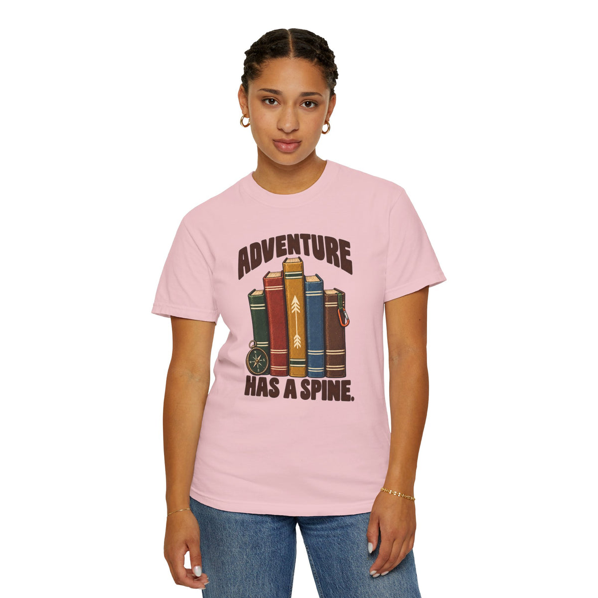 Adventure Has a Spine T-Shirt