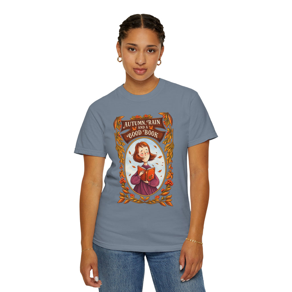 Autumn Rain Reader T-Shirt