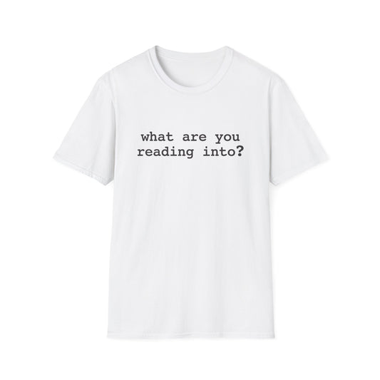Reading Into T-Shirt