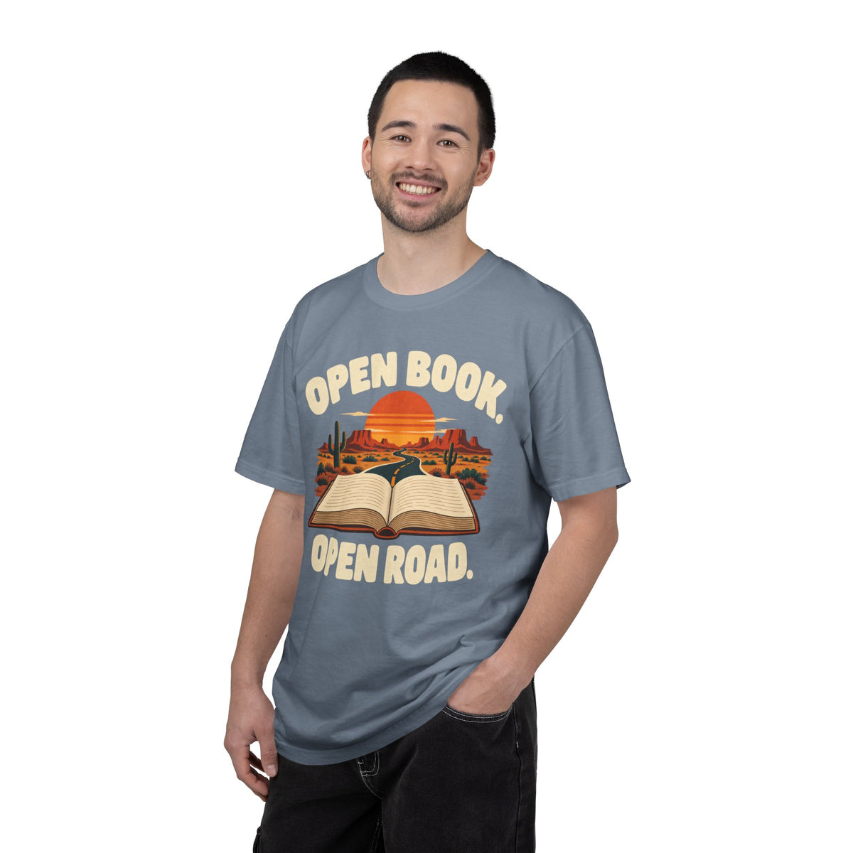 Open Book Open Road T-Shirt