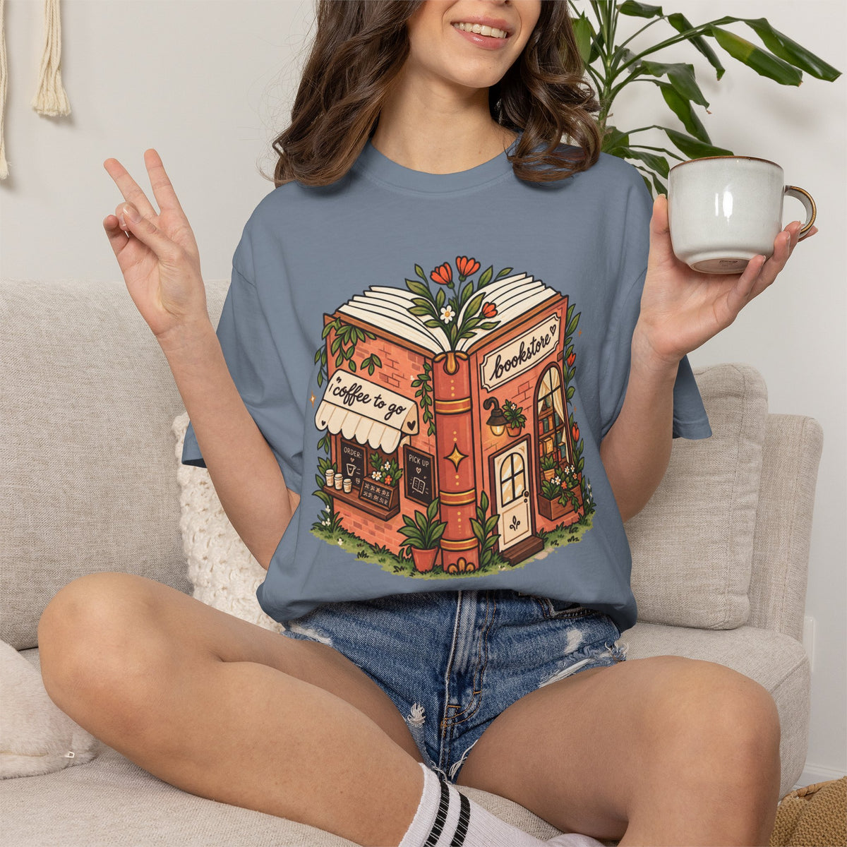 Bookstore Coffee Corner T-Shirt