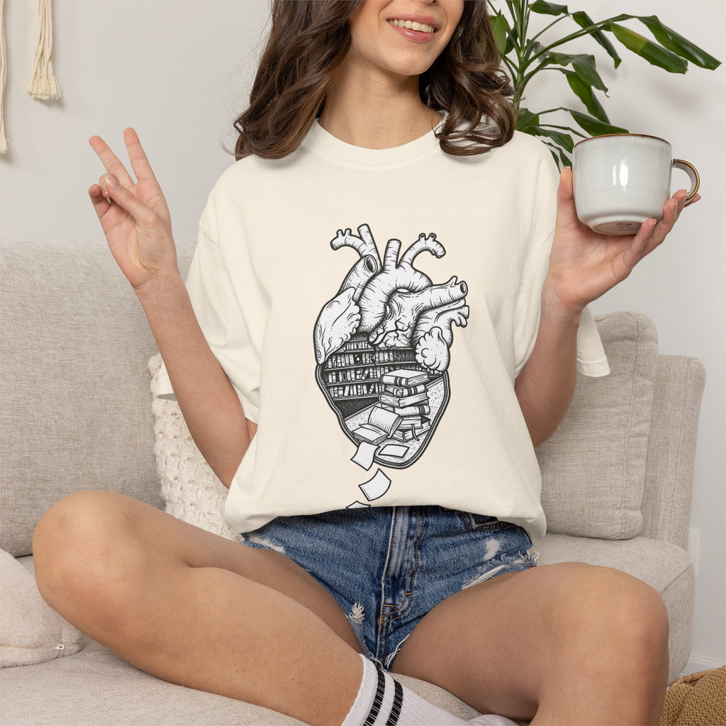 Heart of Books T-Shirt