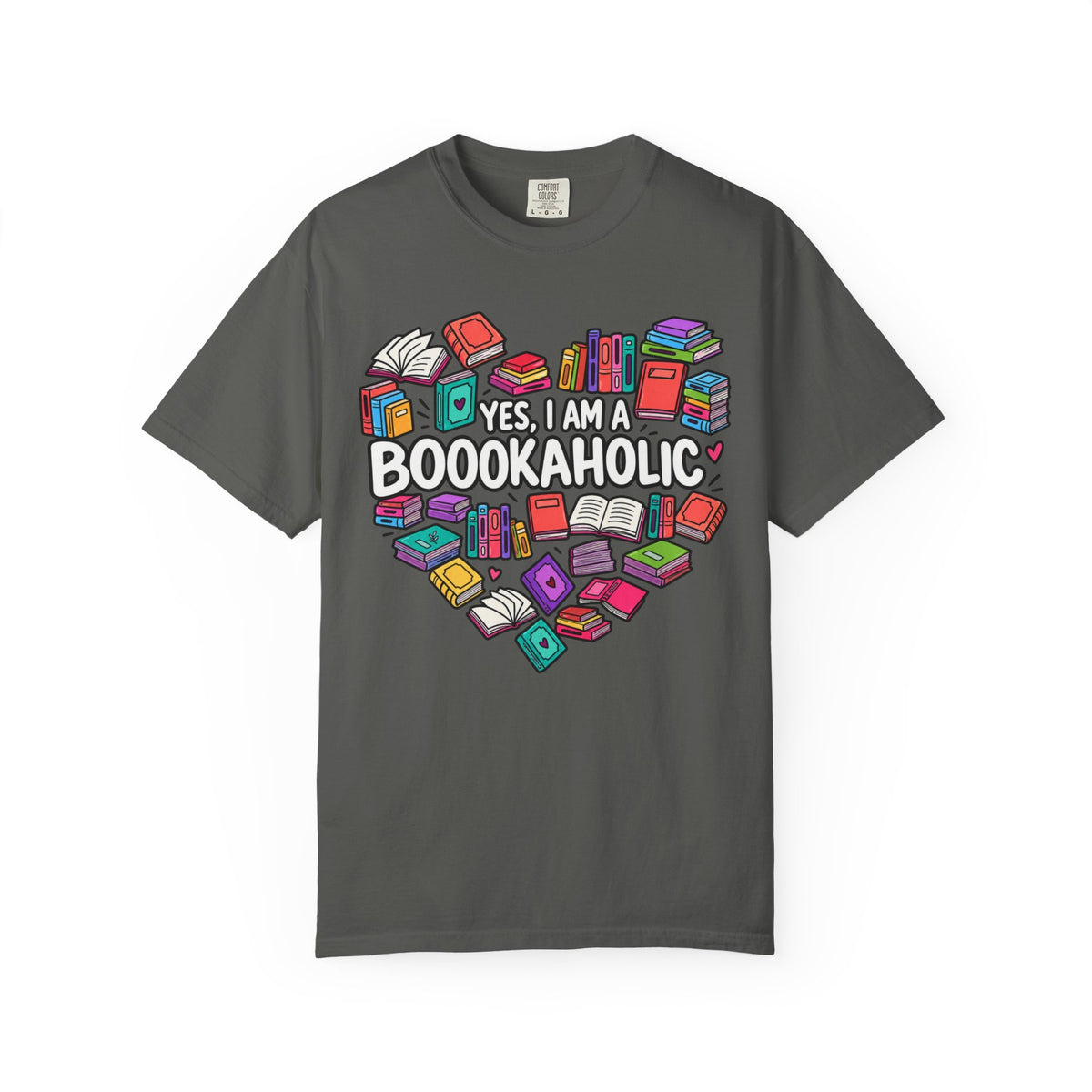 Bookaholic Heart T-Shirt