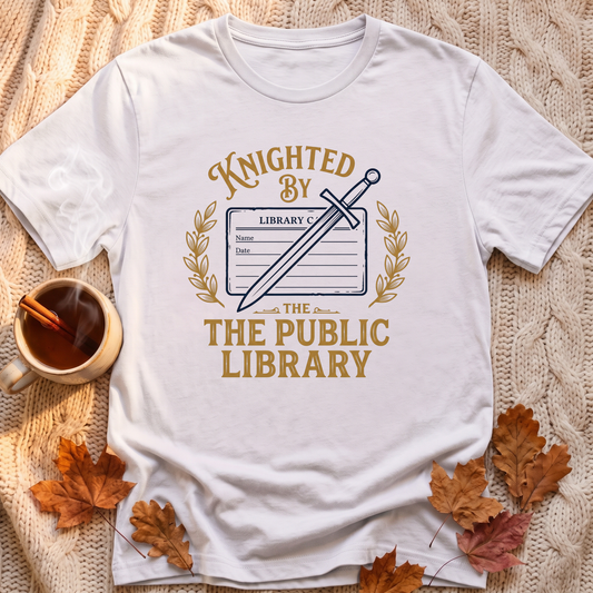 Knighted Library T-Shirt