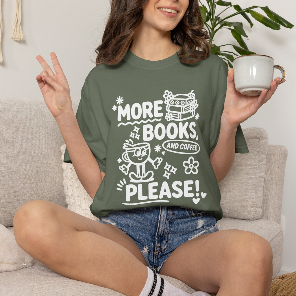 More Books & Coffee T-Shirt