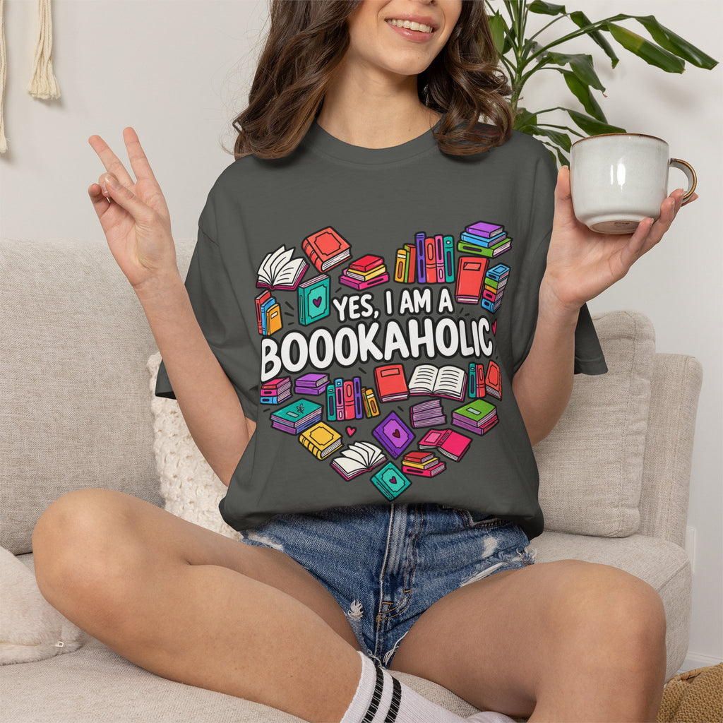 Bookaholic Heart T-Shirt