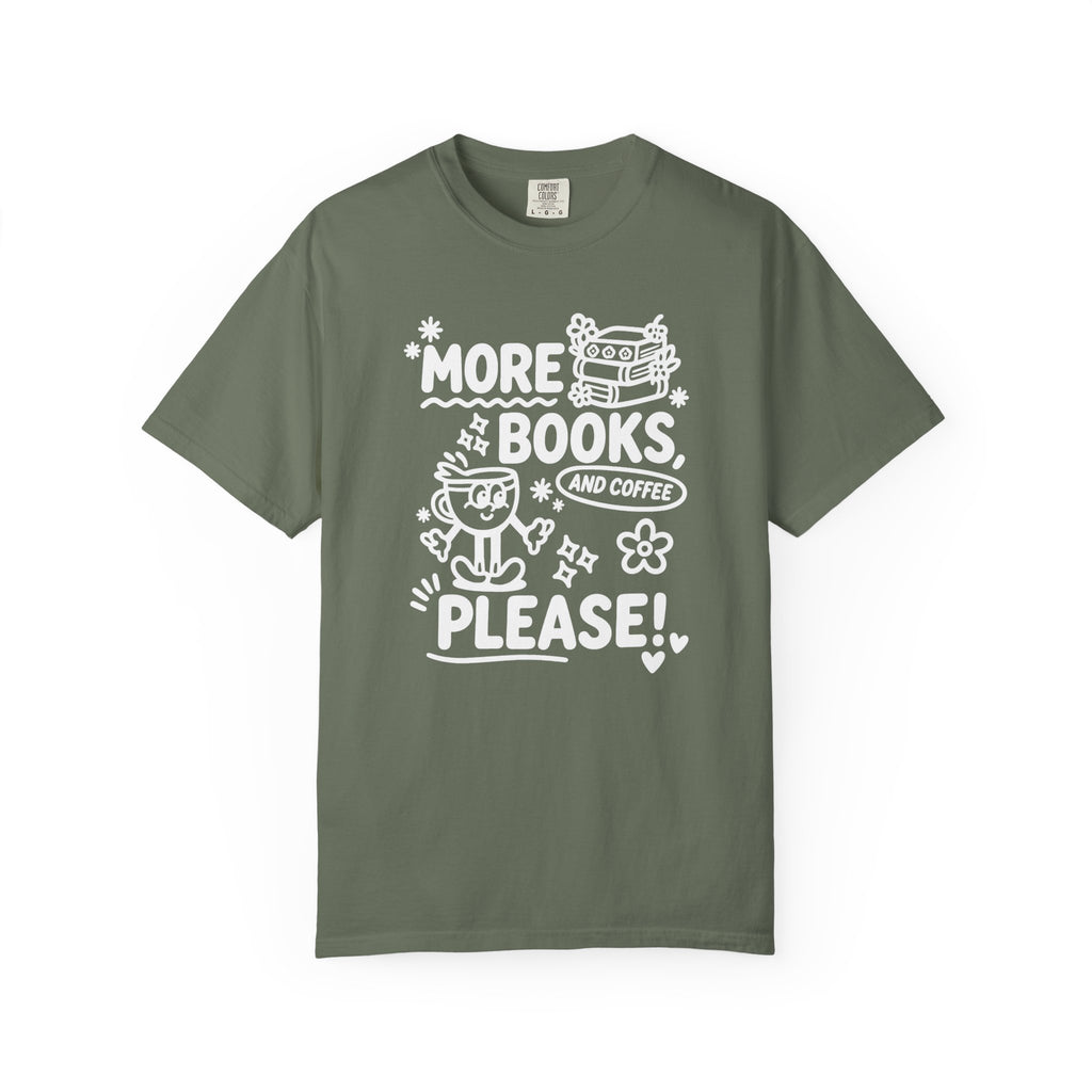 More Books & Coffee T-Shirt