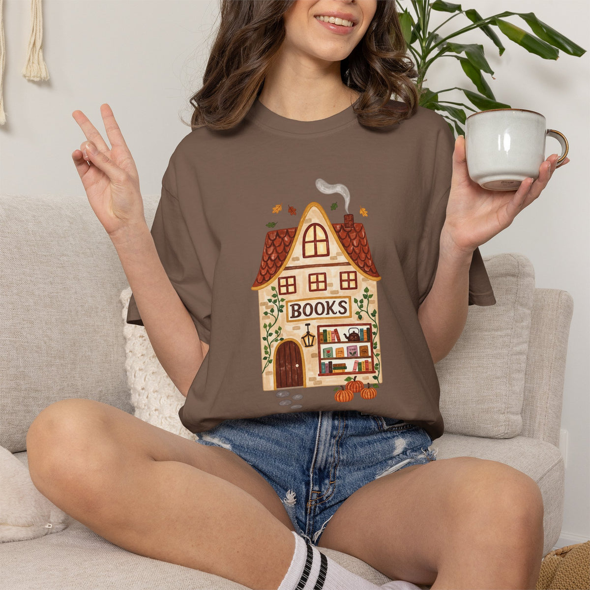 Autumn Bookshop T-Shirt