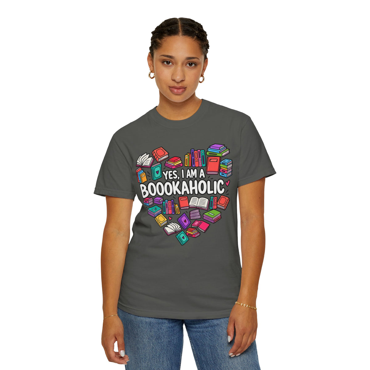 Bookaholic Heart T-Shirt