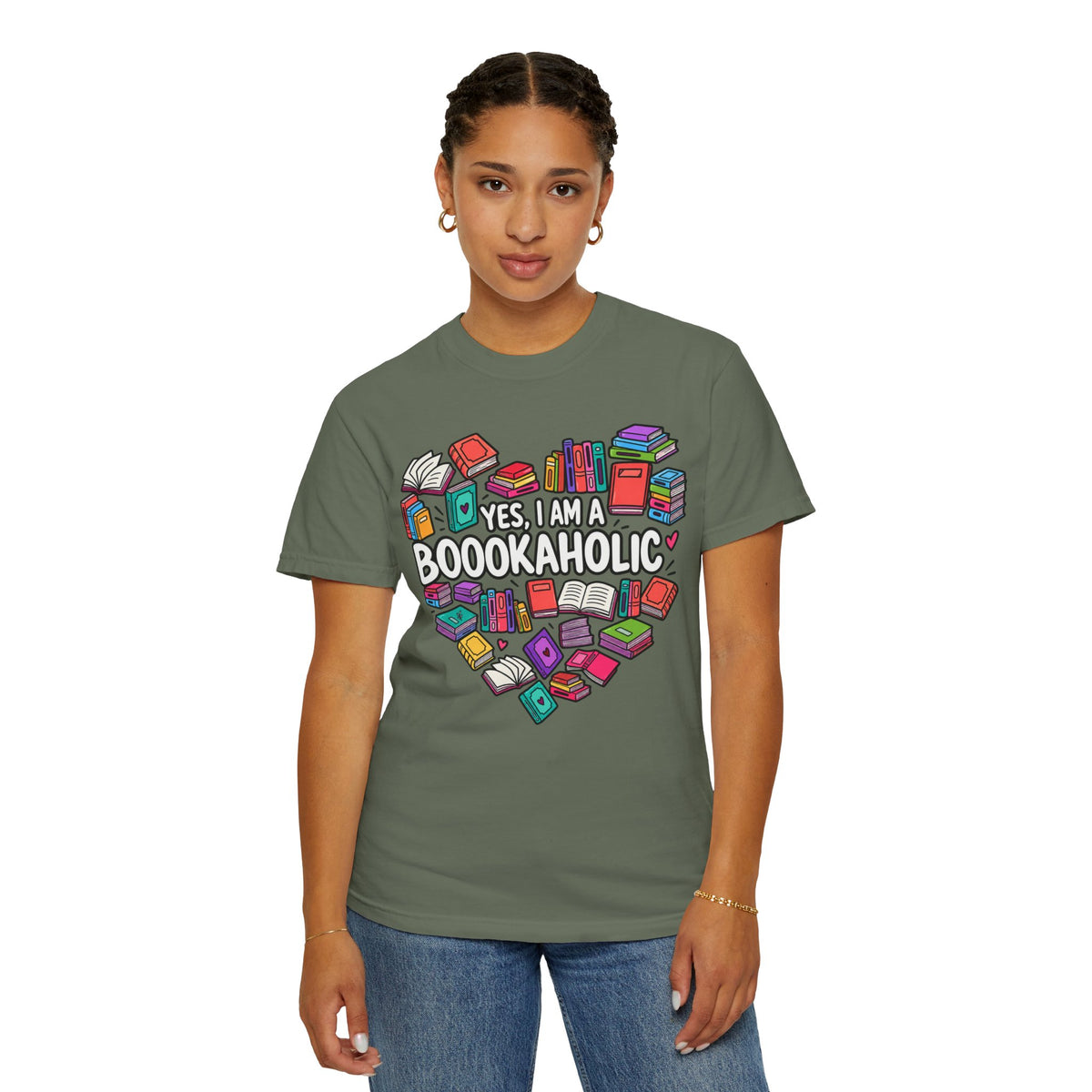 Bookaholic Heart T-Shirt