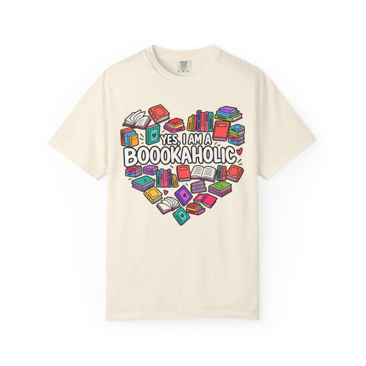 Bookaholic Heart T-Shirt