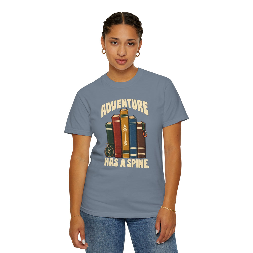 Adventure Has a Spine T-Shirt