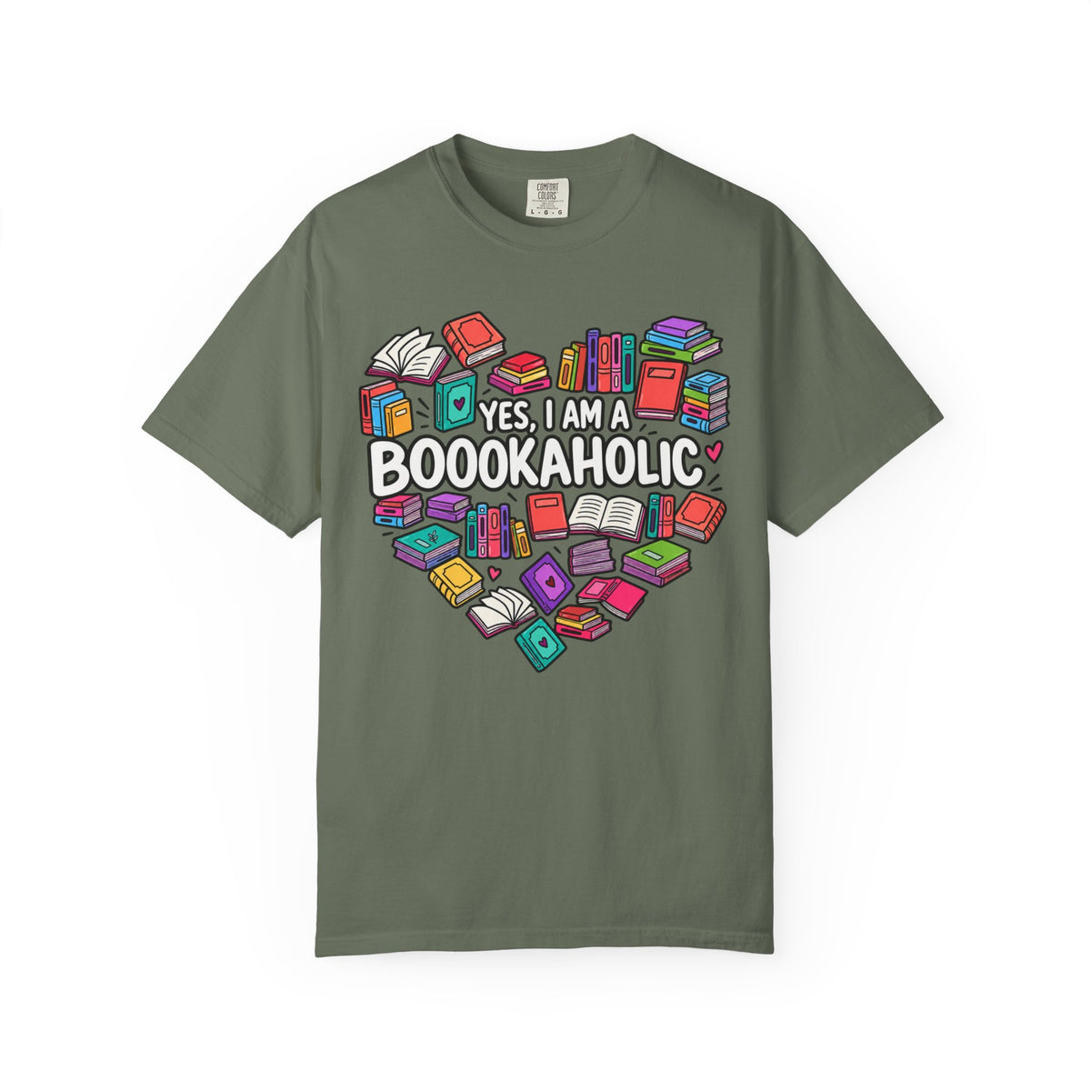 Bookaholic Heart T-Shirt