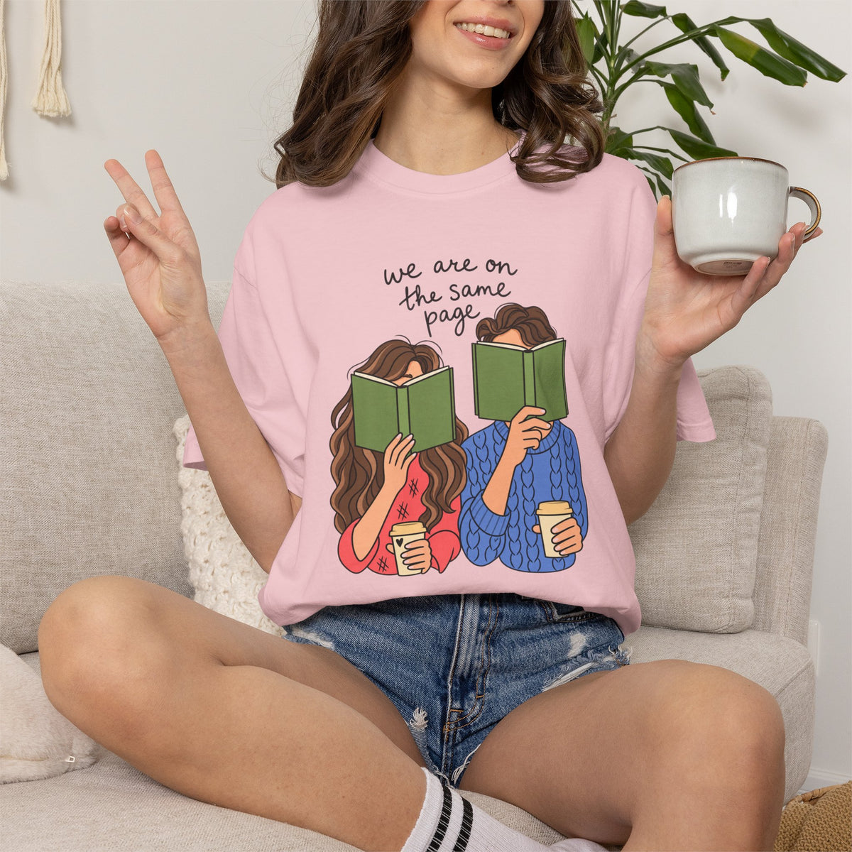 Bookish Couple T-Shirt