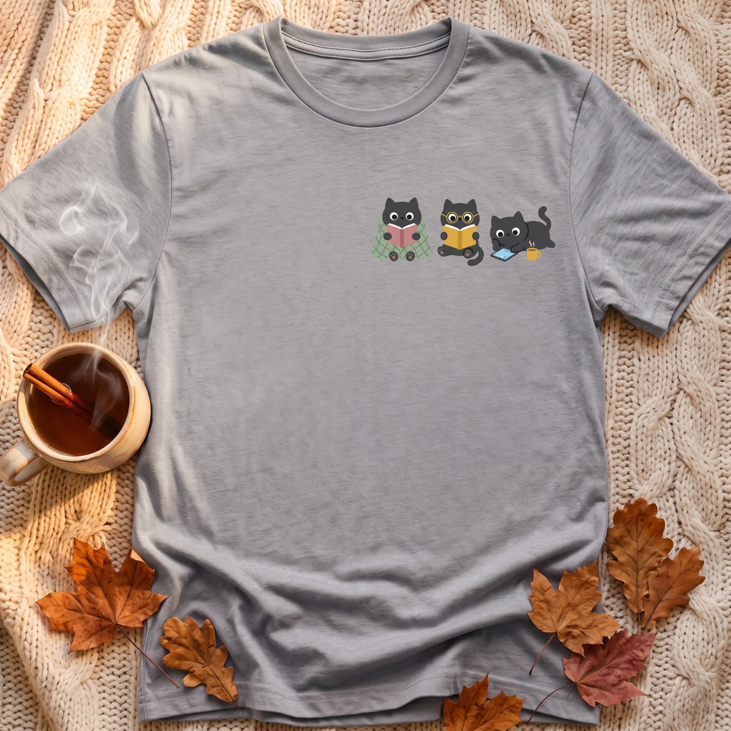 Kitten Library T-Shirt