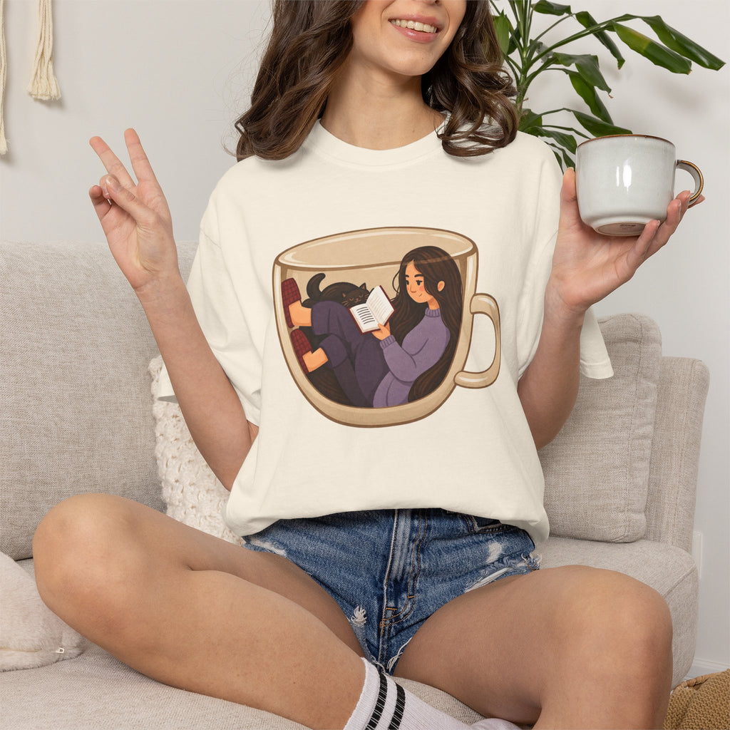 A Cup Of Books T-Shirt