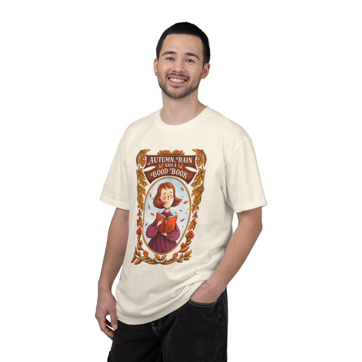 Autumn Rain Reader T-Shirt