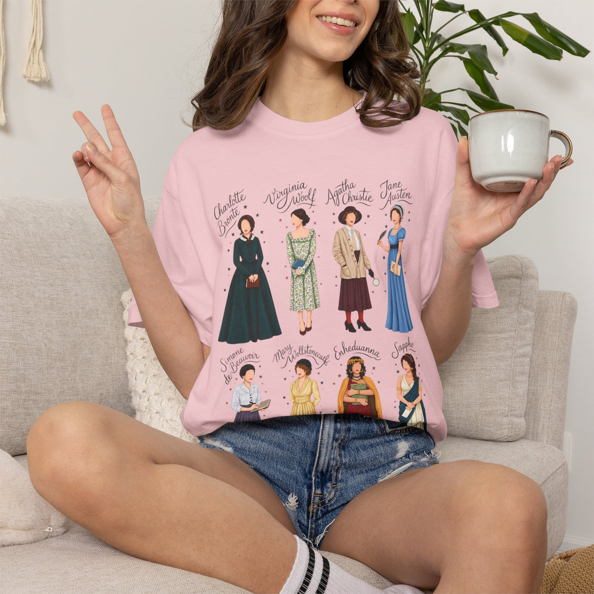 Famous Female Authors T-Shirt