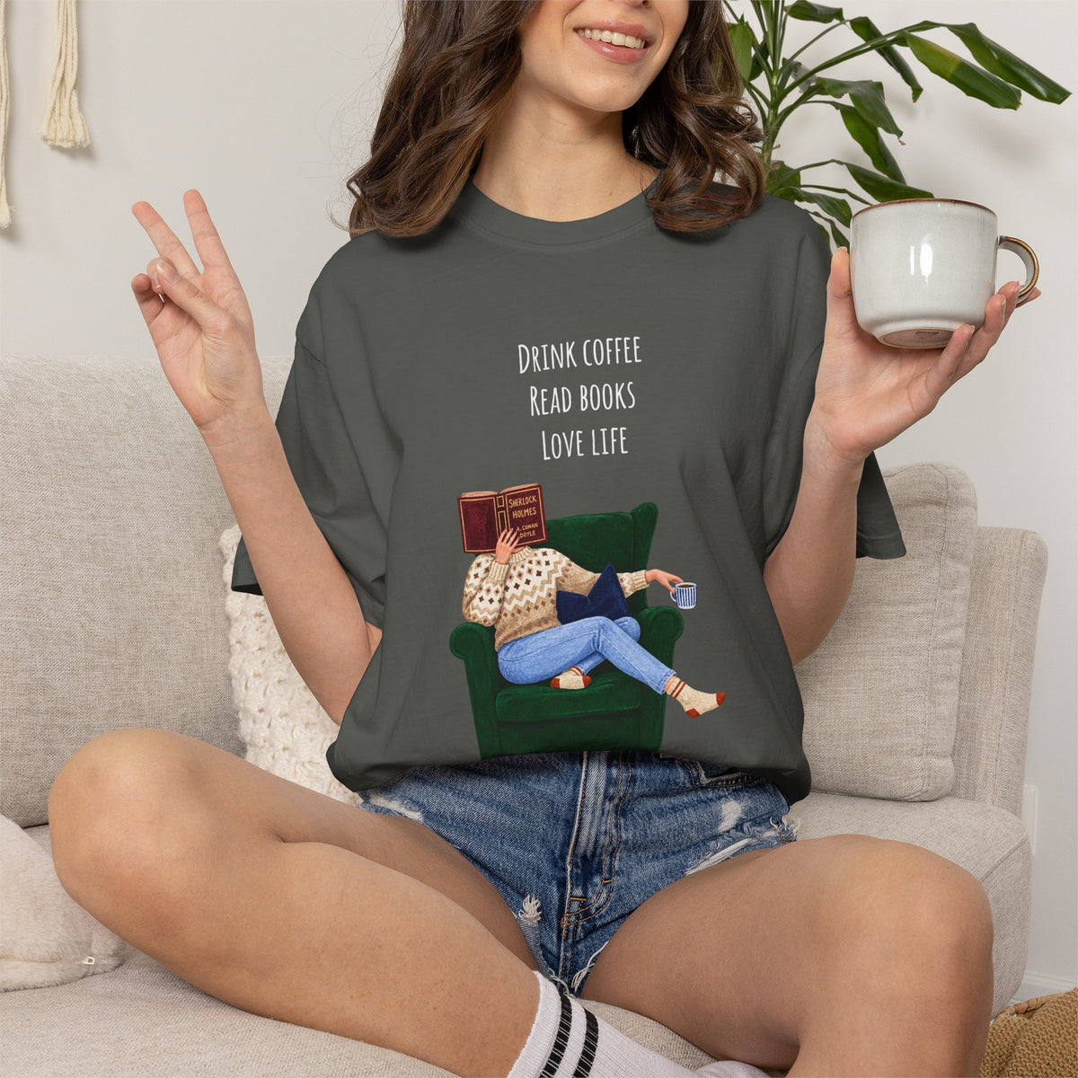 Drink Coffee Read Books T-Shirt