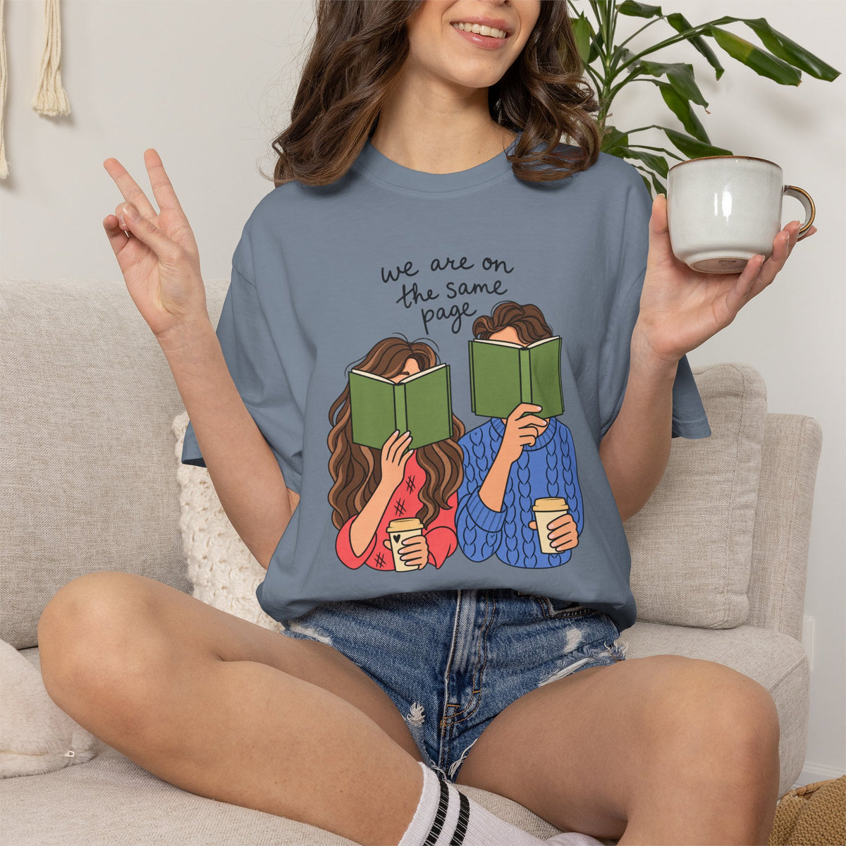 Bookish Couple T-Shirt