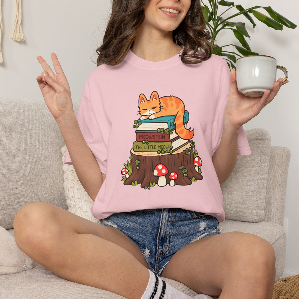 Bookish Cat T-Shirt