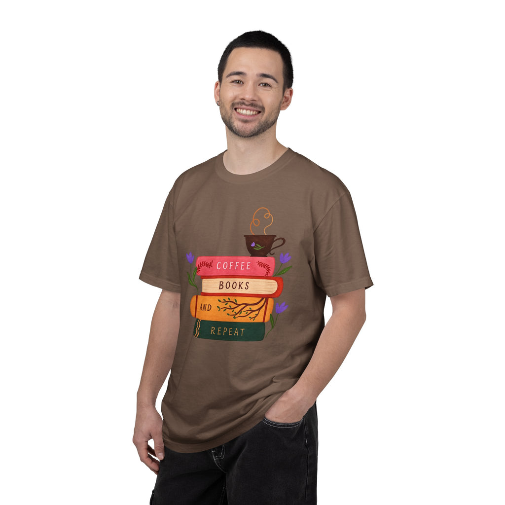 Coffee Books & Repeat T‑Shirt