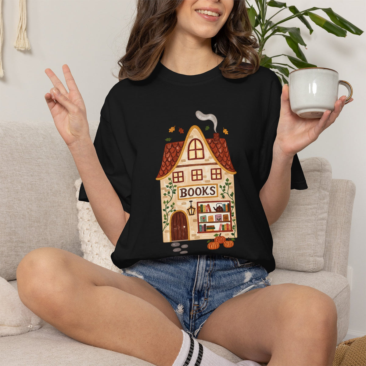 Autumn Bookshop T-Shirt