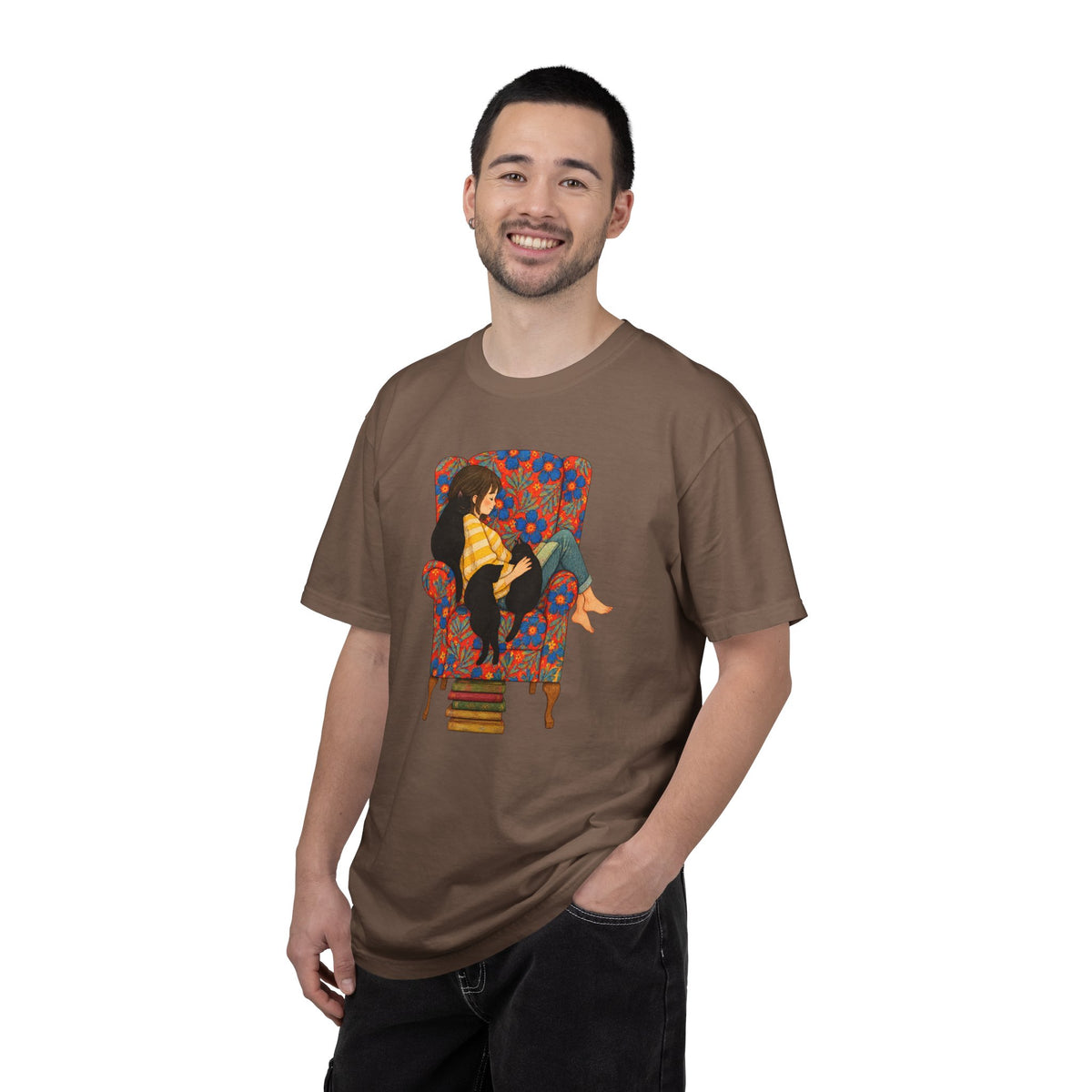 Cozy Bookish Chair T-Shirt