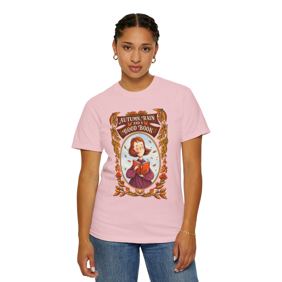 Autumn Rain Reader T-Shirt