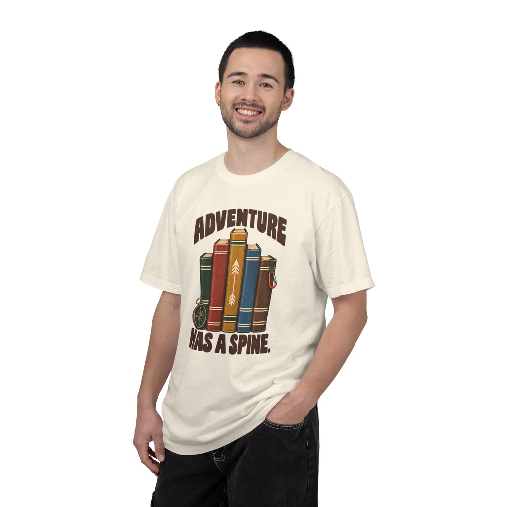 Adventure Has a Spine T-Shirt