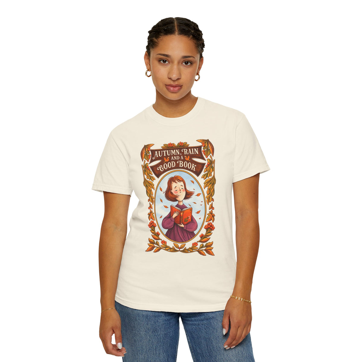 Autumn Rain Reader T-Shirt