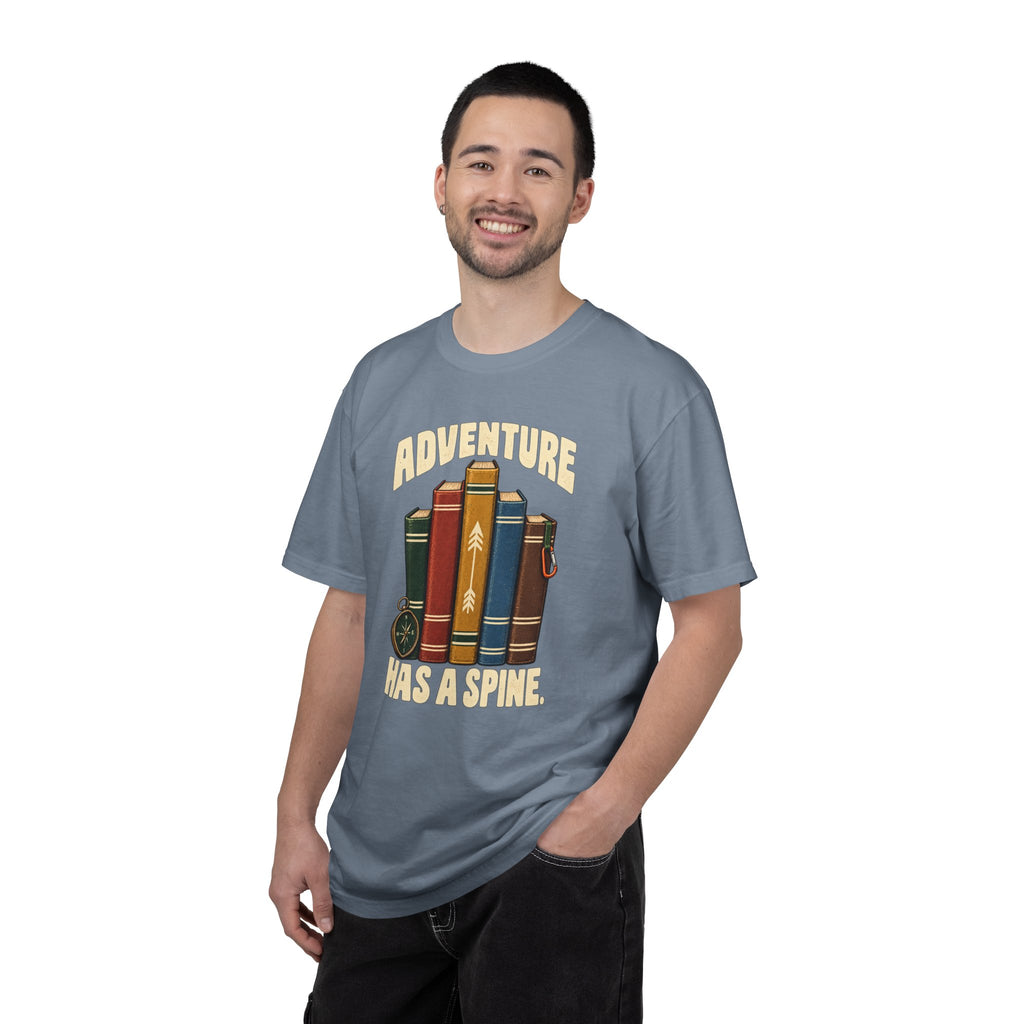 Adventure Has a Spine T-Shirt