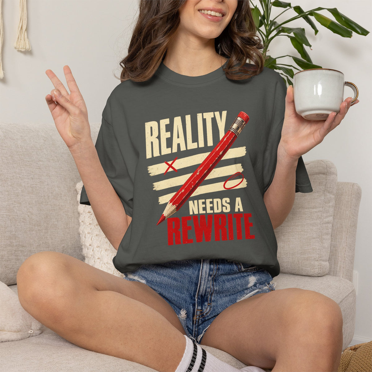Reality Needs a Rewrite T‑Shirt