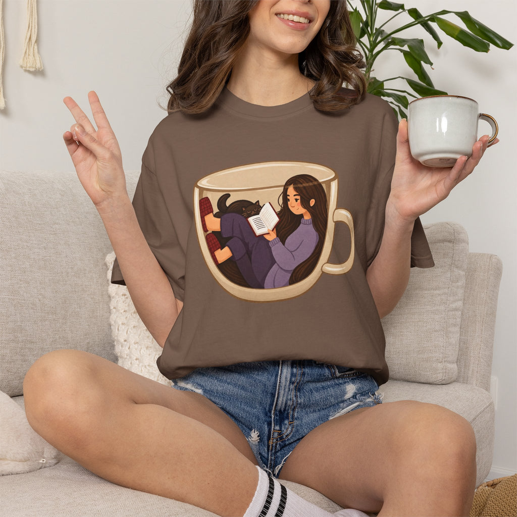 A Cup Of Books T-Shirt