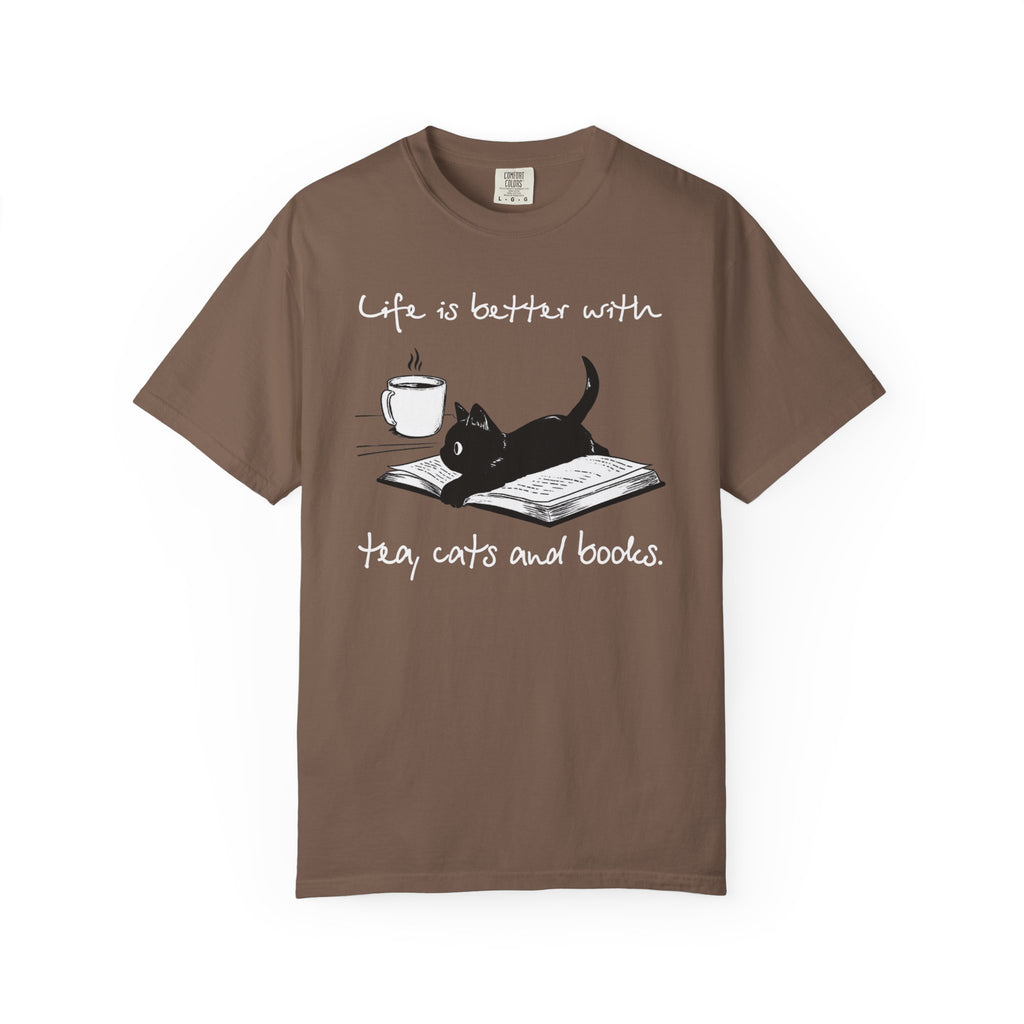 Tea Cats & Books T-Shirt
