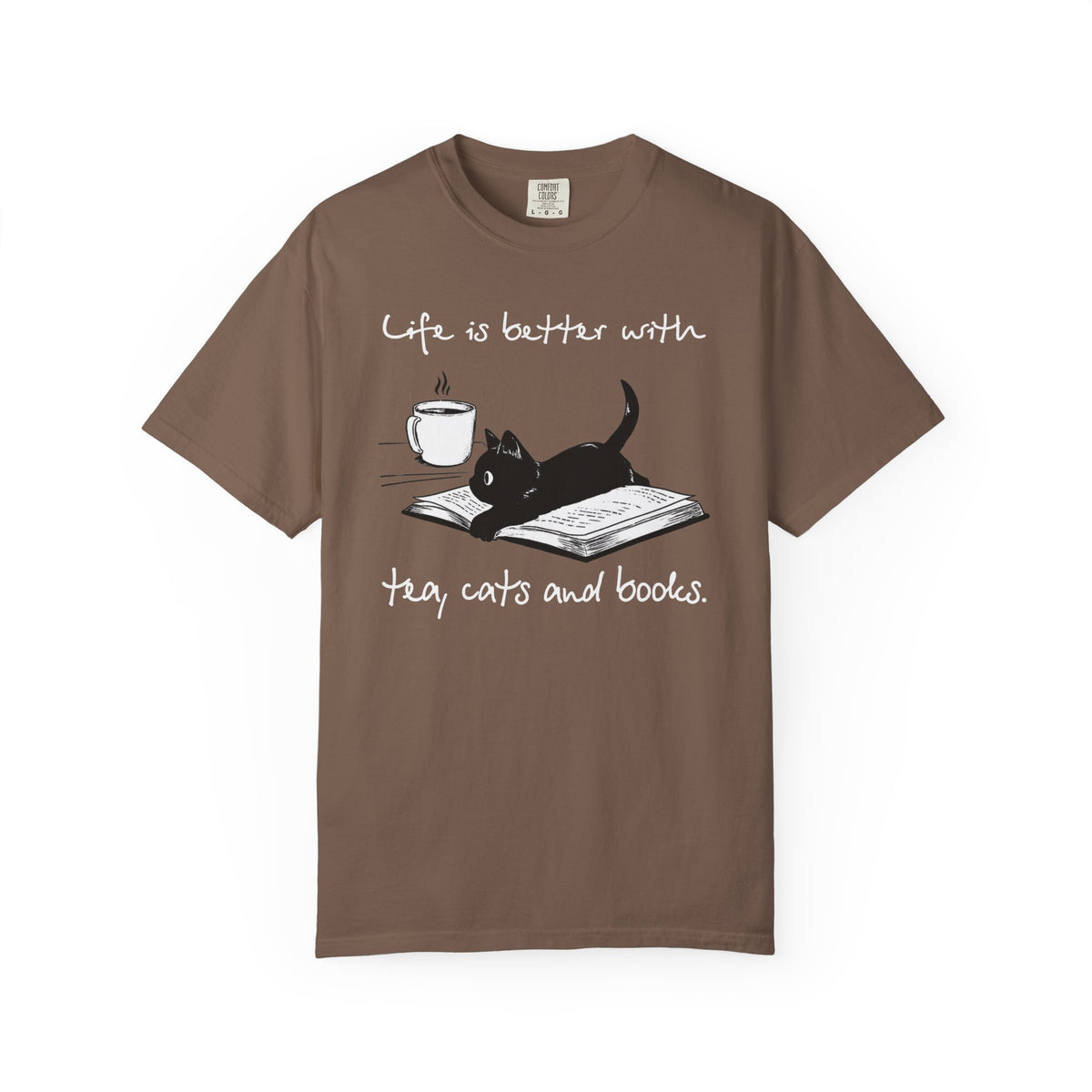 Tea Cats & Books T-Shirt