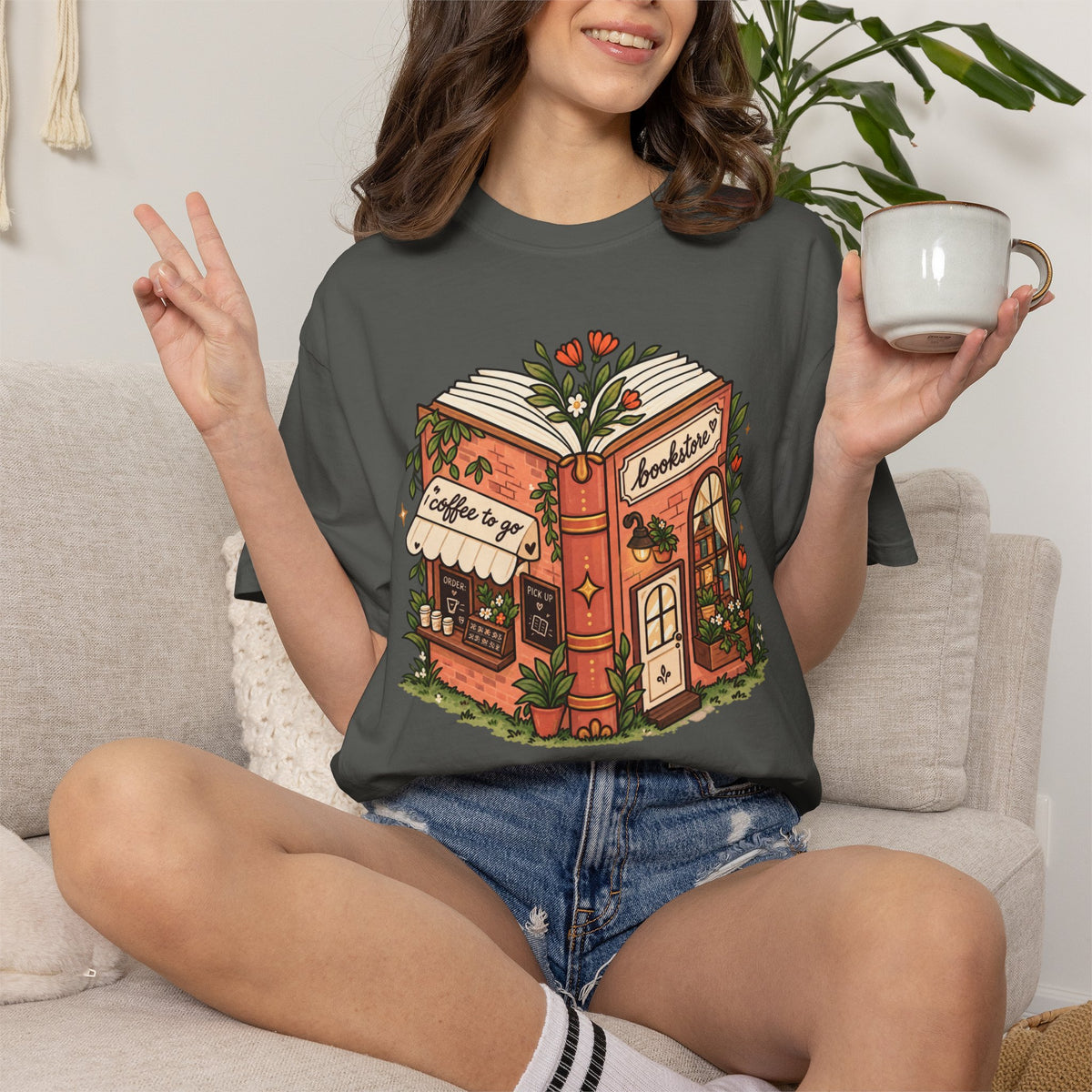 Bookstore Coffee Corner T-Shirt