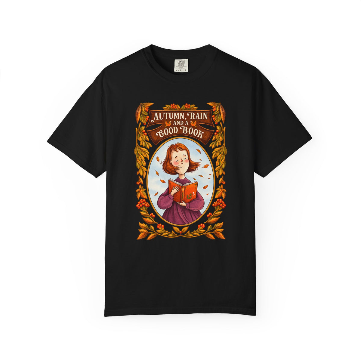 Autumn Rain Reader T-Shirt