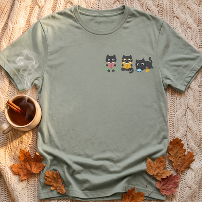Kitten Library T-Shirt