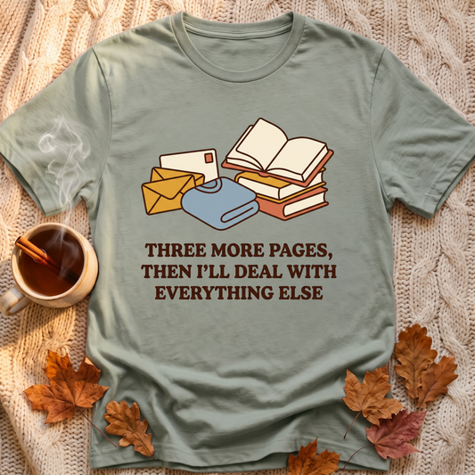 Three More Pages T-Shirt