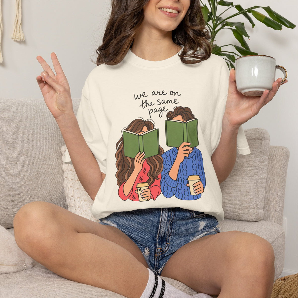 Bookish Couple T-Shirt