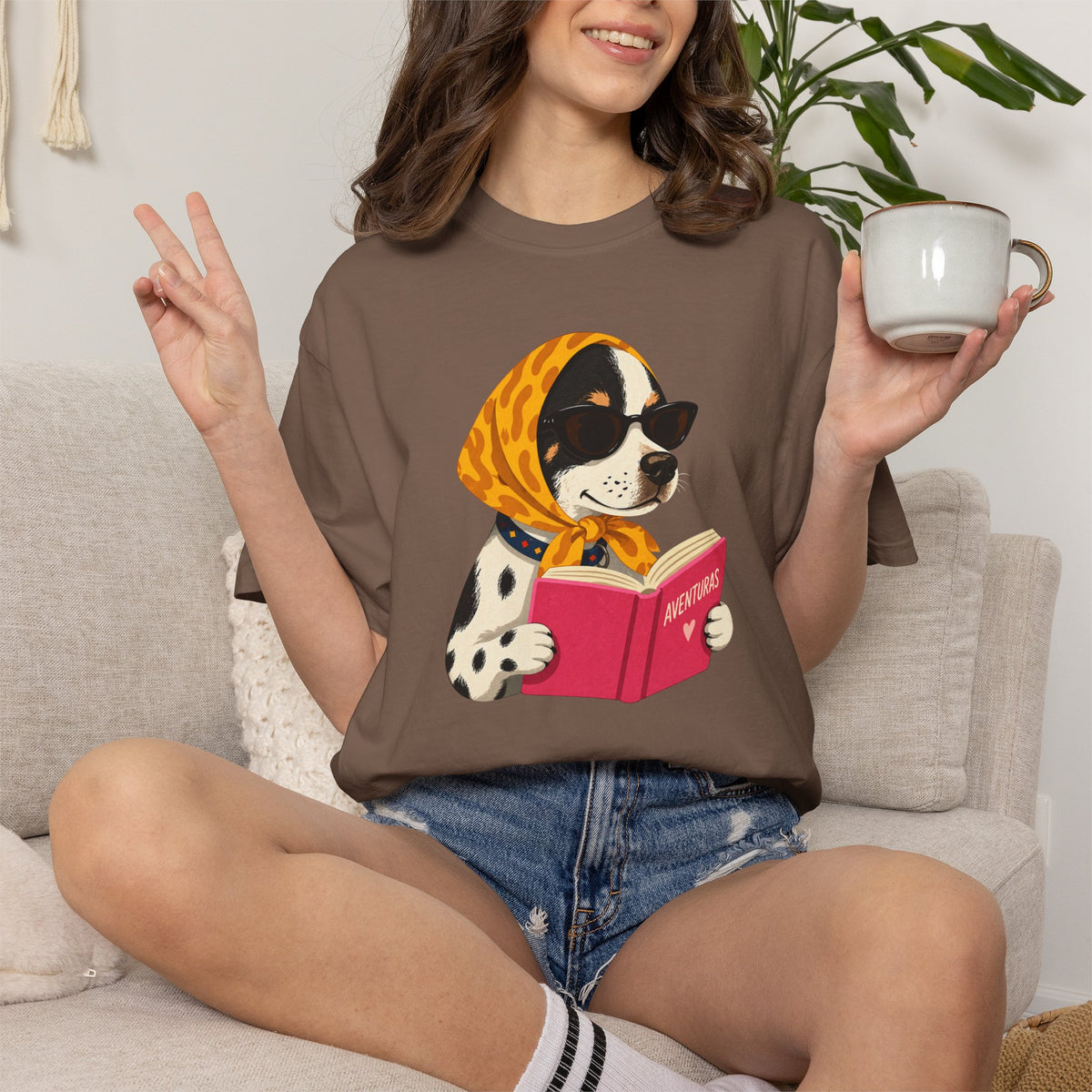 Dalmatian Reader T-Shirt