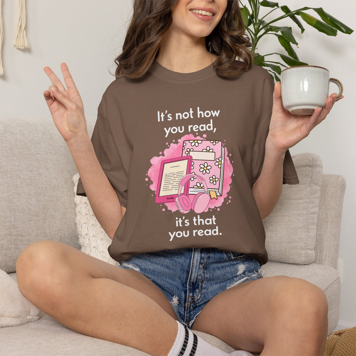 Just Keep Reading T-Shirt