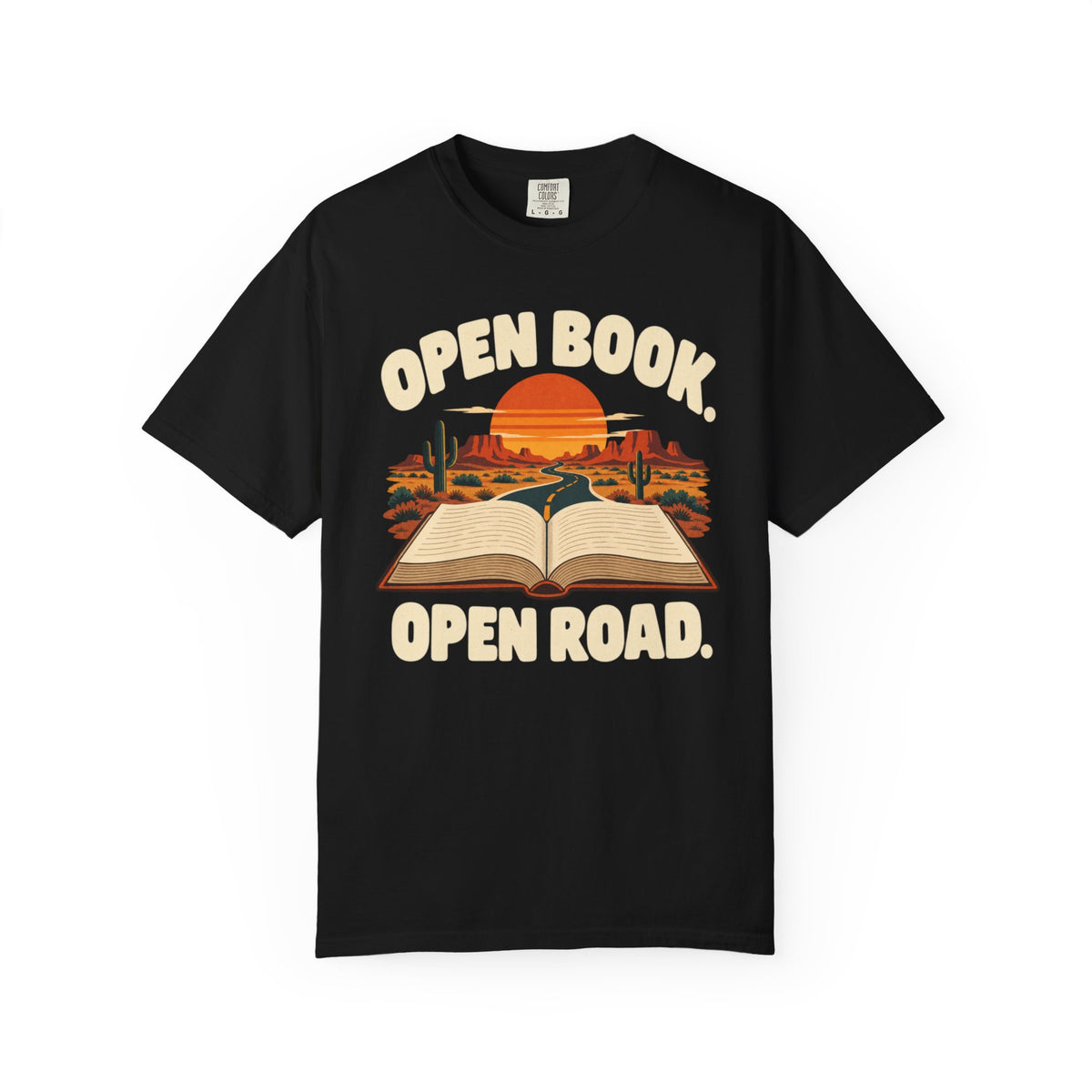 Open Book Open Road T-Shirt