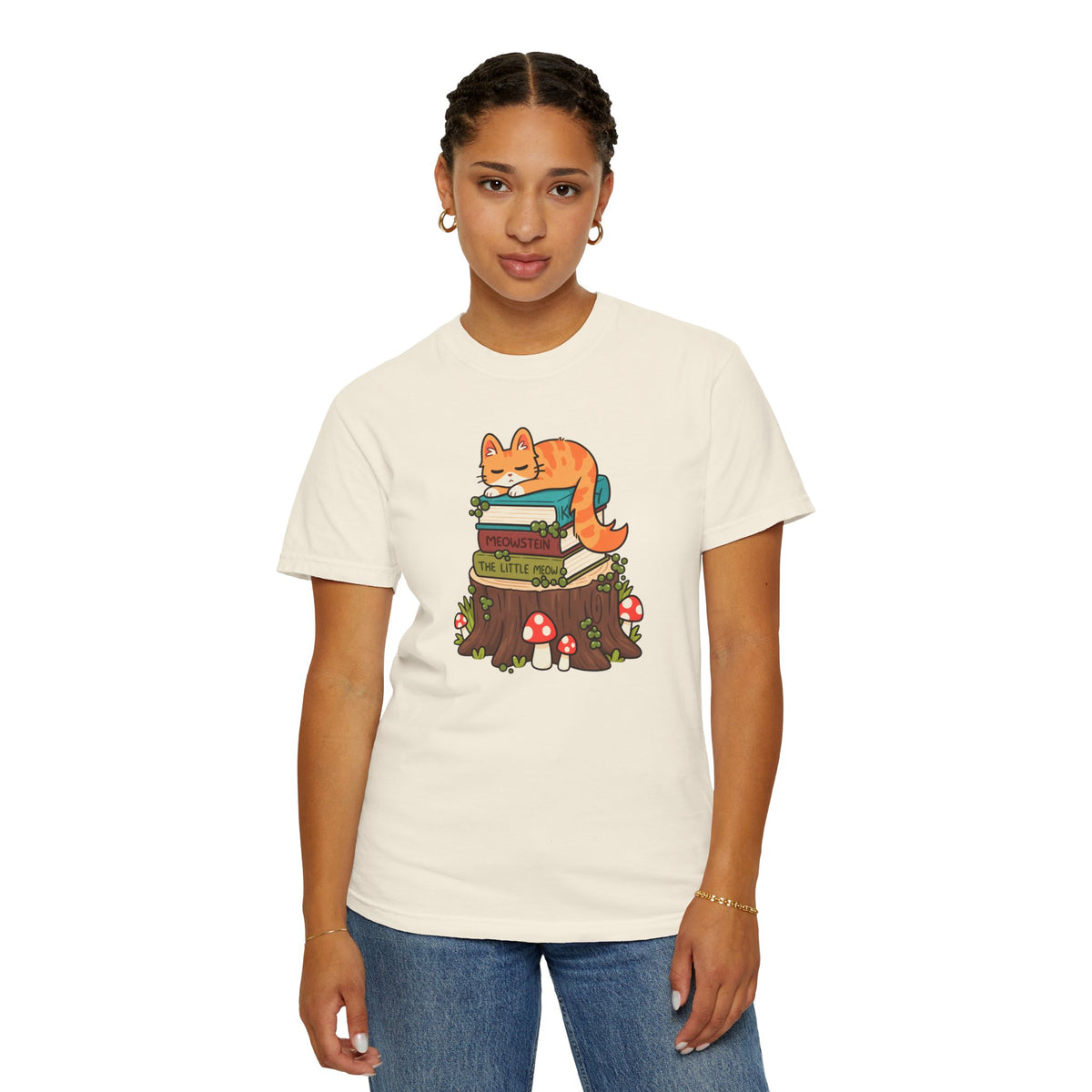 Bookish Cat T-Shirt
