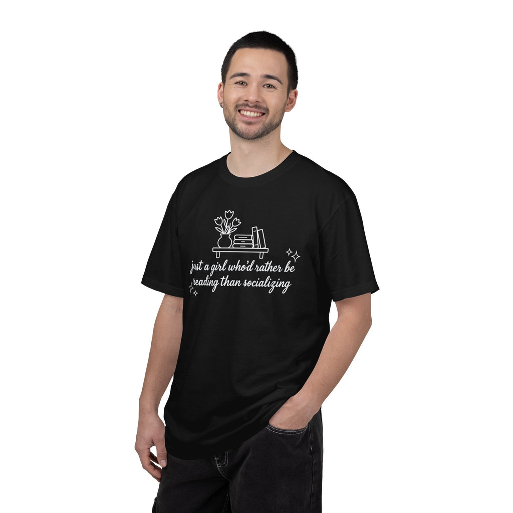 Reading Over Socializing T-Shirt