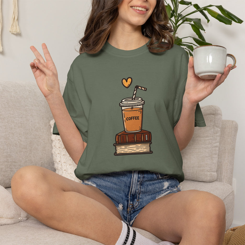 Coffee Fueled Reader T-Shirt