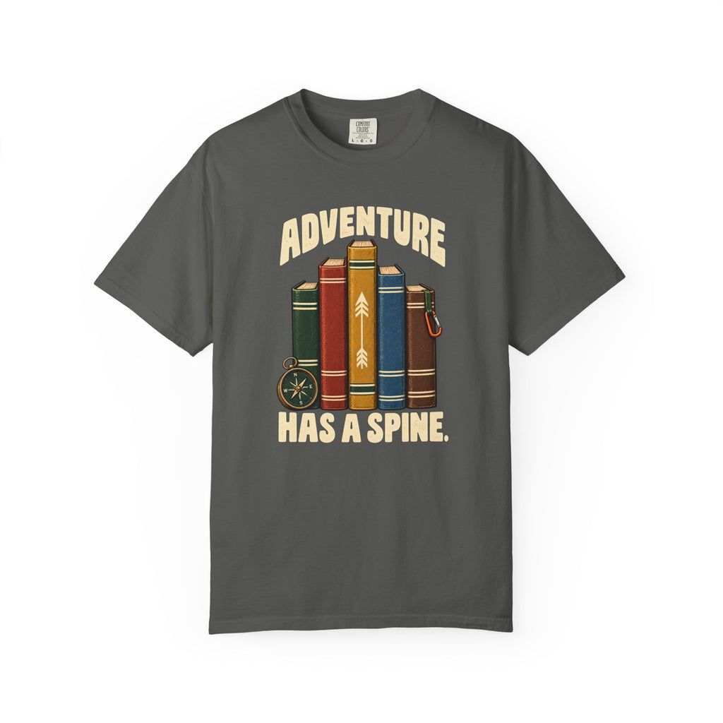 Adventure Has a Spine T-Shirt