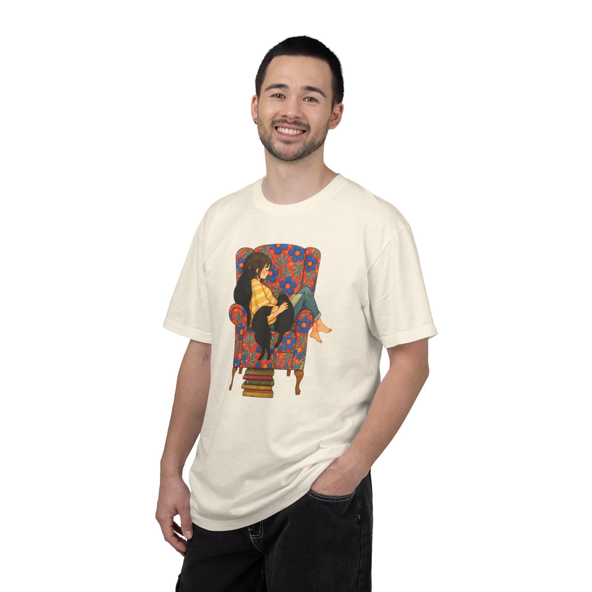 Cozy Bookish Chair T-Shirt